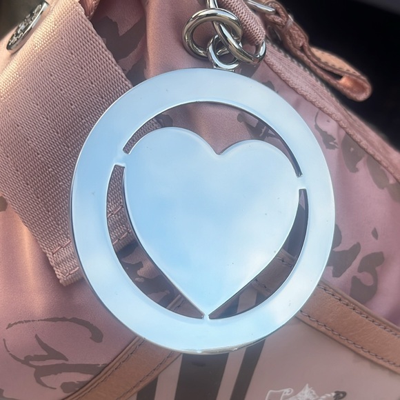 Juicy Couture 2010 Pink Satin Rare Photoshoot Bag with Tags-Never Carried - Picture 10 of 16